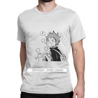 High Quality Fashion Tshirts Hinata Shoyo Nikuman T Shirts Men Vintage T Shirt Haikyuu Volleyball Manga T-Shirt Camisa