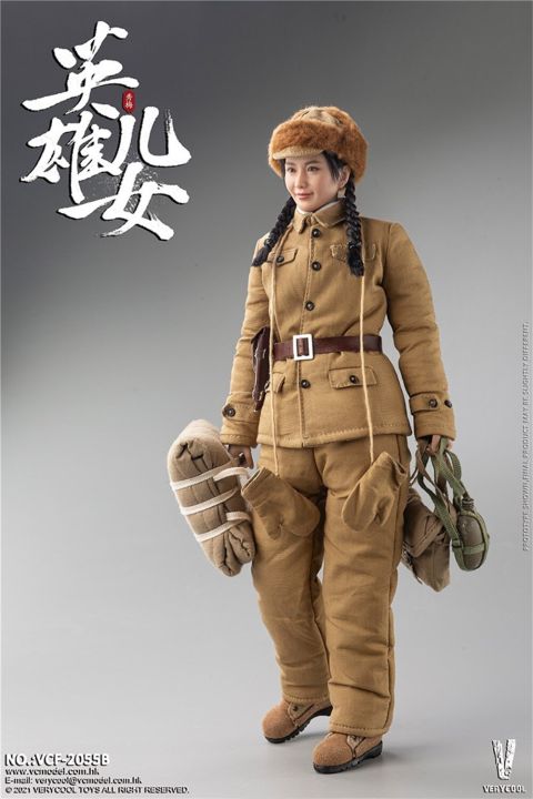 1-6th-verycool-vcf-2055เอเชีย-people39จีน-s-อาสาสมัครหญิง-xiumei-ต่อสู้ผ้าฝ้ายชุดสูทเสื้อสำหรับ12นิ้วการกระทำตุ๊กตา