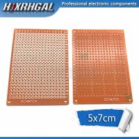 【YF】❄  5Pcs 5x7cm 5x7 new Prototype Paper PCB Experiment Circuit Board hjxrhgal