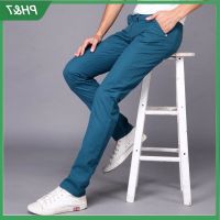 COD SDFERTREWWE (28 38) Large Size Men Casual Pants Mens Korean Fashion Overalls Straight Slim Fit Long Pant Loose College Style