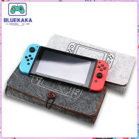 BLUEKAKA กระเป๋าเก็บของสำหรับ Nintend Switch,เคสพกพาสีสันสดใสสำหรับ Nintend Switch Nintendo Switch NS อุปกรณ์เสริมสำหรับเล่นเกม