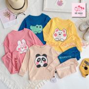 SaleTo Bộ Quần Áo Thu Đông Len Tăm Cho Bé Gái Bé Trai Kwoo Đồ Bộ Minky Mom