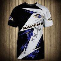 xzx 180305   mens ravens fashion 3d t-shirt baltimore fashion design graffiti purple flowers cartoon crow