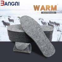 3ANGNI Thick Warm Insole Insert 20% Real Wool Breathable Comfortable Shoe Pad for Men Women Winter Boots. Shoes Accessories