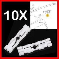 10x Car Roof Rail Bar Clip LOCKING Moulding For VW Golf Jetta MK2 GTI Caddy Passat B3 B4 Polo Seat Toledo Skoda Felicia Favorit  Gauges