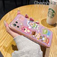 เคส Chenyyka สำหรับ Xiaomi MI 11 Lite 4G 11 Lite 5G 11 Lite 5G 11 Lite 5G Ne การ์ตูนทอยสตอรี่ไม้น้ำหนักเบาซิลิโคนขอบนิ่มกันกระแทกแฟชั่นเคสโทรศัพท์คลุมทั้งหมดป้องกันเลนส์กล้อง