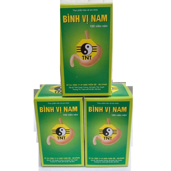 Bình vị nam- hỗ trợ viêm loét dạ dày hành tá tràng, gỉam ợ hơi, ợ chua - ảnh sản phẩm 1