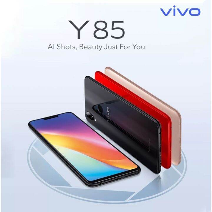 xฟรีค่าส่งxvivo-y85-ติดฟิล์มกระจกให้ฟรี-ram-4-rom-64แสกนนิ้วมือ-หน้าจอhd-6-22-นิ้ว-รับประกัน1ปี