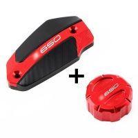 ▩ Z 650 Motorcycle Accessories Rear Fluid Reservoir Cover Cylinder Reservoir Brake Cap For Kawasaki Z650