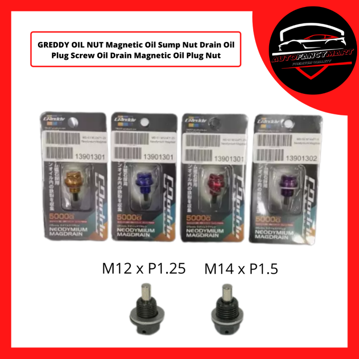 GREDDY OIL NUT Oil Sump Nut Drain Oil Plug Screw Oil Drain