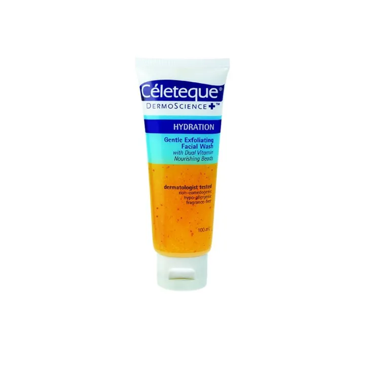 Celeteque Hydration Gentle Exfoliating Facial Wash 100ml | Lazada PH