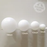 Giant White Round Balloons 5-36inch Wedding Latex Helium Pastel Matte Pure White Baloes Arch Garland Birthday Decoration Globos Cleaning Tools