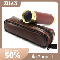 ZHAN 25x30mm Navy monocular กล้องโทรทรรศน์เดียวโจรสลัด Spyglass และกระเป๋าหนัง