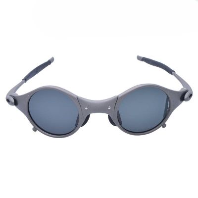 แว่นตาขี่โลหะแว่นกันแดดใส่ตกปลา UV400แว่นตากันแดดขี่จักรยานโพลาไรซ์ชาย MTB E5-4