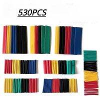 127-850 PCS Polyolefin Shrinking Assorted Heat Shrink Tube Wire Cable Insulated Sleeving Tubing Set 2:1 Waterproof Pipe Sleeve Electrical Circuitry Pa