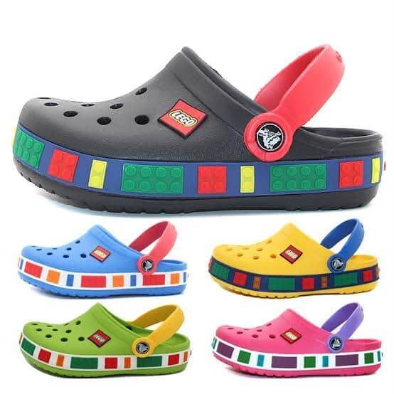 รองเท้า-crocs-เด็ก-lego-งานพรีเมี่ยม-สำหรับเด็ก-สีมาไหม่สวยมาก-นิ่มใส่สบาย