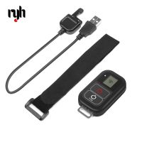 ✿⊙ 0.8 Inch Waterproof Wireless Wifi Remote Control for Gopro Hero 5 6 4 3 /3 with USB Charger Cable Remote Go pro Accessory