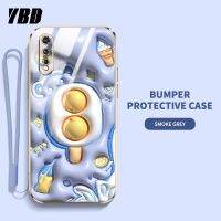 YBD เคสเคสสำหรับ Vivo S1 3D การมองเห็นภาพการ์ตูนน่ารักคู่รักเคสนิ่มกรณีโทรศัพท์รูปแบบการ์ตูน