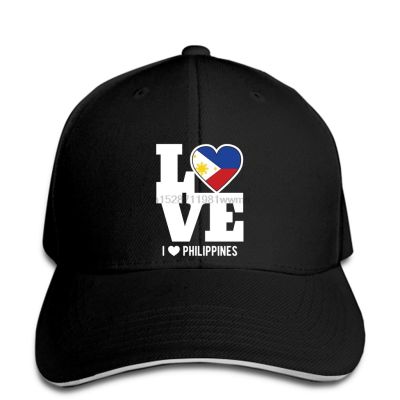 2023 New Fashion NEW LLMen Baseball cap Love Philippines Baseball cap Patriotic Filipino Expat Baseball cap Women Bas，Contact the seller for personalized customization of the logo