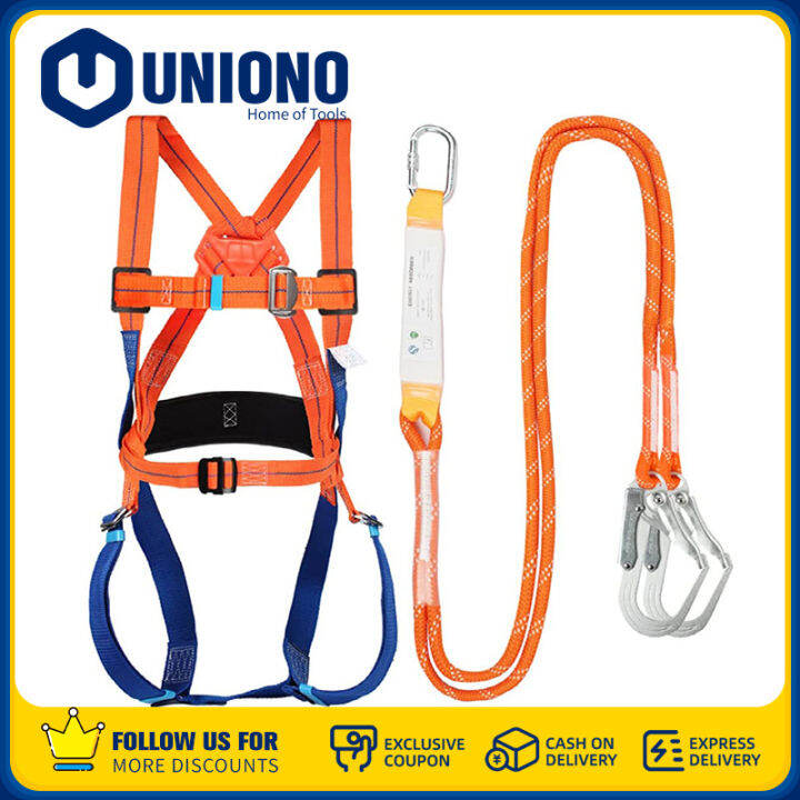 Uniono Fall Protection Harness Full Body Safety Harness Construction