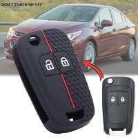 dttin 2 Button Car Smart Key Shell Case Fob Cover Holder For Chevrolet Malibu Cruze Spark Opel Vauxhall Astra J Corsa D E Silicone 701