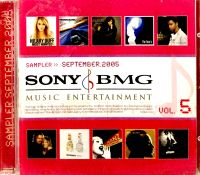 Cdเพลงสากล❤️sony bmg sampler September2005 Vol.5❤️ลิขสิทธิ์แท้ แผ่นใหม่มือ1