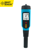 SMART SENSOR เครื่องวัดค่า PH PH818M สำหรับการแปรรูปอาหาร2 In 1อาหารเครื่องทดสอบ PH เครื่องวัดอุณหภูมิโซลูชัน LCD Backlight ดิจิตอล PH วัดค่าโพรบสำหรับผลไม้ Jam วางขนมปังเจลกึ่งแข็ง