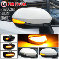 สำหรับ Toyota Corolla Sport 2019 2020 Sienta XP170 Yaris XP210 LED แบบไดนามิกไฟเลี้ยวด้านหลังดูกระจกลำดับโคมไฟ