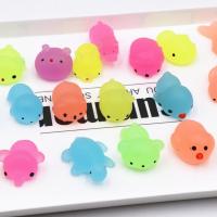 Mini Luminous Seals Pinch Toys Squishy Fidget Decompression Toys Random T3Y5