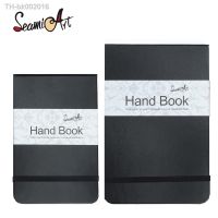 ☇▲ SeamiArt A5/A6 Watercolor Notebook 300g/m 24Sheets Travel Hand Painting Notebook for Water Color Diary Student Art Supplies