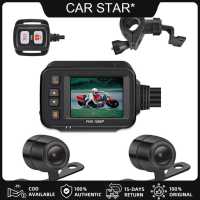 [COD Available] SE30 Motorcycle Dash Cam Front + Rear Dual Channel DVR with 2 inch Display