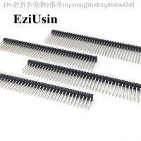 【CW】✸ﺴ  2.54mm double Row Male 2x40P PCB Board Pin Header 8.5/9.5/11/13/15/17/19/21/25/30mm Strip Pinheader