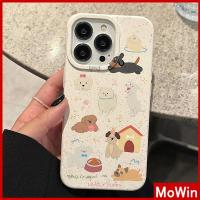 Mowin - เข้ากันได้สำหรับ เคสไอโฟน เคสไอโฟน11 เคส iphone 11 เคสโทรศัพท์เป็นมิตรกับสิ่งแวดล้อมเคสย่อยสลายได้นุ่มกันกระแทกป้องกันน่ารักหลากหลายรูปแบบของลูกสุนัขเข้ากันได้กับ iPhone 13 Pro max 12 Pro Max 11 xr xs max 7