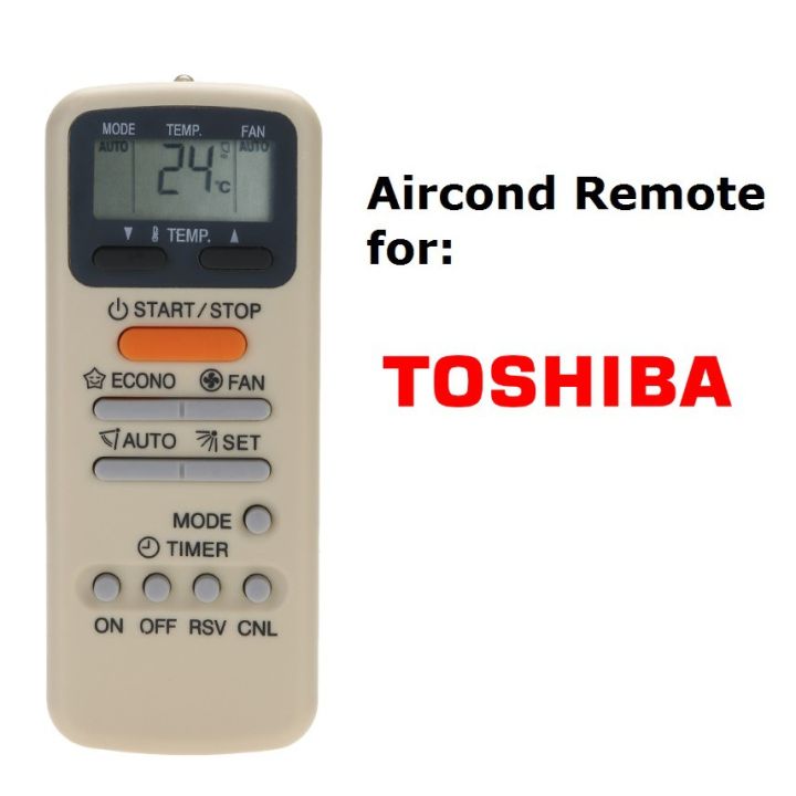 toshiba-aircond-รีโมทคอนลเปลี่ยน-wc-e1ne-wh-e1ne-wh-e1be