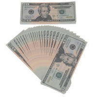 Refreshing COPY $20 50 100 Fake Play Prop Money Stack Movies Film Music Videos 100pcs