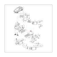 06E906262N 95860613310 06E906262G Car Oxygen Sensor Wideband LSU4.9 for Touareg Audi Q7 3.0 Porsche Cayenne 2011-2018