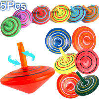 Xiu15Pcs ไม้ Gyro ของเล่นเด็กเดสก์ท็อป Spinning Top ของเล่นไม้บรรเทาความเครียด Gyroscope ของเล่นเด็กผู้ใหญ่วันเกิด Party Giftsc12-58