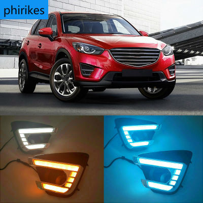 For Mazda CX-5 CX5 2012 - 2016 Driving DRL Daytime Running Light fog lamp Relay LED Daylight car style free ship