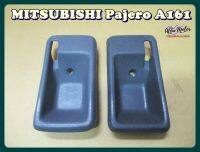 MITSUBISHI PAJERO A161 DOOR HANDLE SOCKET LH&amp;RH "BLACK" SET #เบ้ารองมือเปิดใน ซ้าย-ขวา สีดำ สินค้าคุณภาพดี