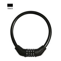 ㍿۞○ Bicycle lock anti-theft mountain bike chain lock combination lock wire lock bicycle lock bicycle riding equipment accessories