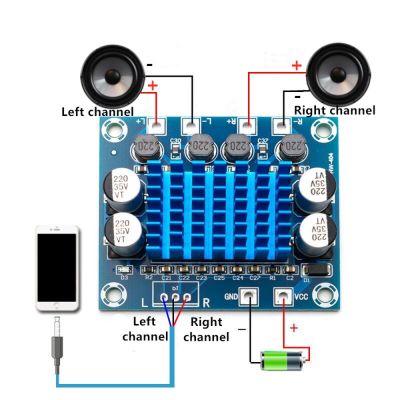 【YF】✌∋❦  official TPA3110 XH-A232 30W 30W Channel Digital Stereo Audio Amplifier Board 8-26V C6-001