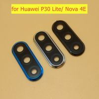 สำหรับ Huawei P30 Lite 4e โนวาเลนส์กระจกกล้องถ่ายรูปหลังพร้อมโครงหลังเลนส์กล้องด้วยอะไหล่ซ่อมกรอบหลัก