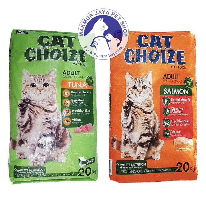Cat Choize Cat Food Tuna & Salmon 20 kg / Makanan Kucing 20kg Lazada
