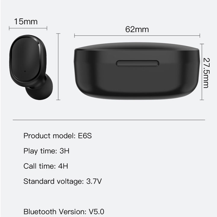 cw-wireless-headset-tws-e6s-bluetooth-5-1-noise-elimination-mini-sports-microphone-is-xiaomi-smart-phone
