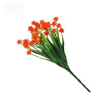 【YF】❃✆☾  Artificial FlowersFake Outdoor UV Resistant Faux Plastic Shrubs Indoor