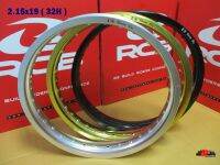 "RCB" size 2.15x19 (32H) ALUMINIUM WHEEL (US Racing Boy) "GOLD" "SILVER" "BLACK" // วงล้อ อลูมิเนียม 2.15x19 (32รู) สีทอง สีเงิน สีดำ