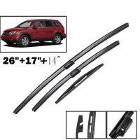 Erick S Ruitenwisser Lhd Voor &amp; Achter Wisserbladen Set Kit Voor Honda Crv CR-V 2007 - 2011 MK3หน้าต่าง Voorruit Voorruit 26 "+ 17" + 14"