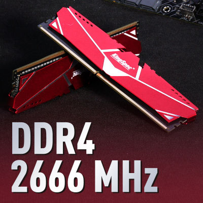 KingSpec DDR4 8GB 16GB Memoria Ram DDR4 3200/2666เดสก์ท็อปหน่วยความจำฮีทซิงค์หน่วยความจำ Ram Ddr4 Mhz Dimm 3200 XMP พร้อมฮีทซิงค์สำหรับพีซี