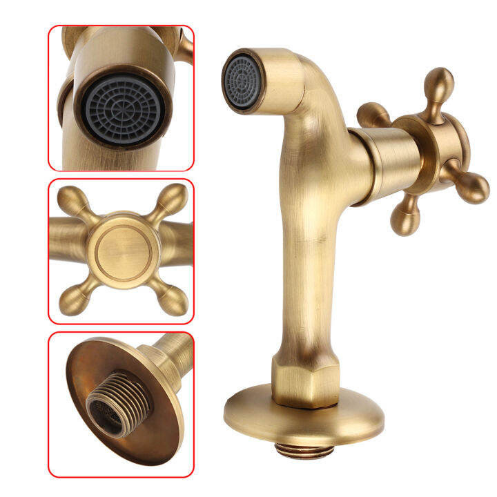 zerone-vintage-faucet-wall-mounted-vintage-solid-brass-faucet-single-cold-water-tape-for-kitchen-sink-mop-pool