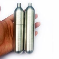 304 Stainless Steel 25mpa 45g Co2 Cartridge Rechargeable Cylinder for Kitchen Accessories Bar Beer Keg Coffee Life Jacket Airbag Specialty Glassware